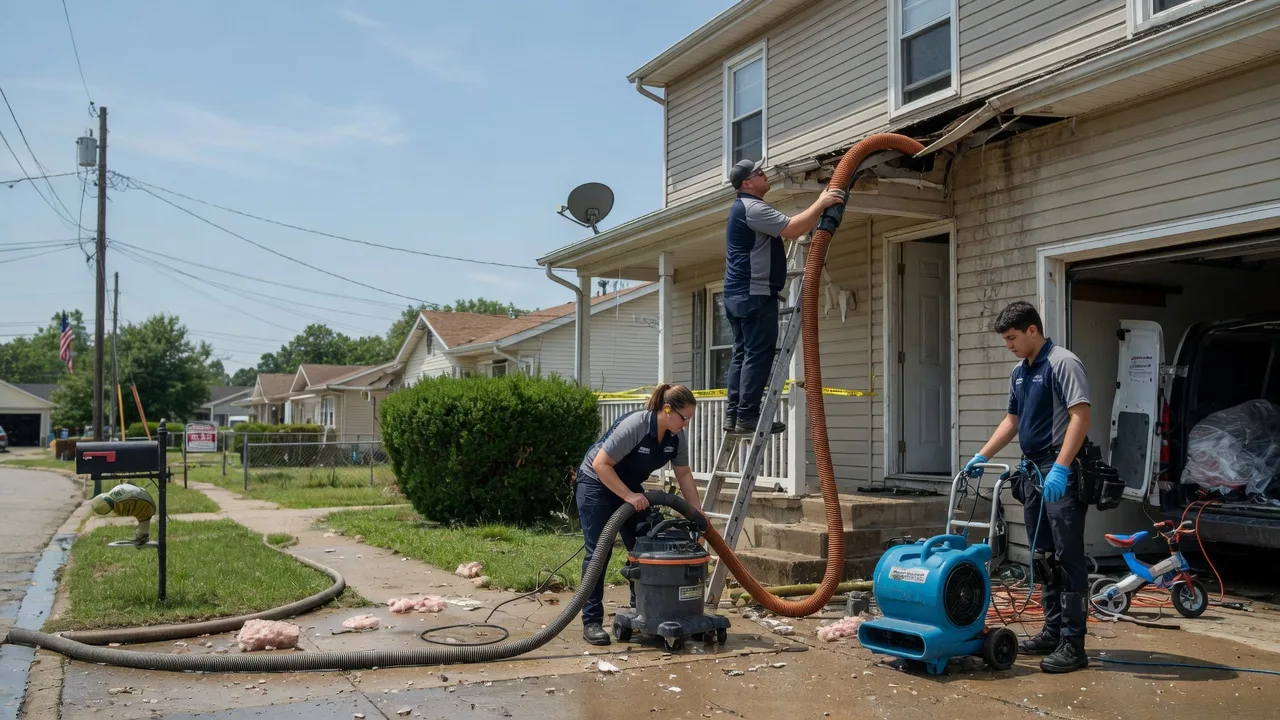 Water Damage Restoration in Hartsburg, IL near me